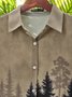Casual Shirt Collar Blouse