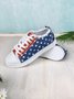 American Flag Independence Day Commemorative Canvas Shoes