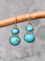 Vintage Simple Turquoise Earrings