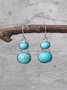 Vintage Simple Turquoise Earrings