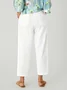 Women's Cotton Lace Pocket Casual Pants