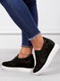 Flower Embroidery Lace Detail Hidden Heeled Shoes