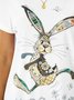 Easter Loose Casual T-Shirt