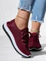 Lightweight Breathable Non-Slip Lace-Up Sneakers