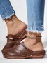 Knotted Cutout Vintage Birkenstocks