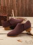 Women Fall Detailed Open Side Flat Sandals