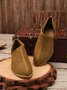 Women Fall Detailed Open Side Flat Sandals