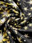 Christmas Tree Print Crew Neck T-shirt Holiday Xmas Jersey Micro-Elasticity Loose Long Sleeve T-shirt