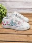 Fashion Floral Ultralight Breathable Sports Canvas Shoes