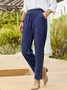 Wide-Wale Corduroy Pull-On Pant