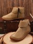 Women Casual Plain All Season Zipper PU Best Sell Pu Rubber Classic Boots Boots