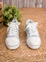 Lightweight Breathable Blue Floral Sneakers Espadrilles