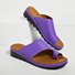 Women Summer Casual Low Heel Open Toe Casual Slide Sandals