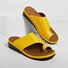 Women Summer Casual Low Heel Open Toe Casual Slide Sandals