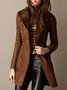 Fit Casual Shawl Collar Overcoat