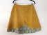 Vintage Floral Winter Ruffle Front Skirt