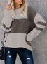 Casual Shift Knitted Sweater