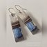 zolucky Woman Fashion Bohemia Blue Alloy Earrings