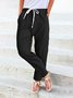 Women Casual Linen Pants Comfy Bottoms for Women