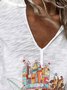 White Long Sleeve Cotton Shirt & Top
