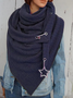 zolucky Cotton-Blend Casual Scarf