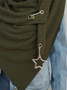 zolucky Cotton-Blend Casual Scarf