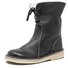 Women Casual PU Snow Boots Full Waterproof Insulated Low Heel Winter Boots