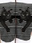 Cotton Striped Cat Printed Socks Plus Size