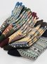 Mixed ethnic style retro wool men's socks(only one pair)