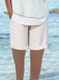 Casual cotton holiday beach daily basic shorts