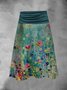 Floral Casual Skirt