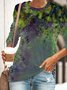 Floral Holiday Sweatshirt