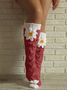 Floral All Season Casual Flower Socks