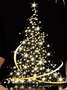 Christmas tree Crew Neck T-shirt Xmas T-shirt
