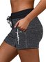 Faith Elastic Waist Sporty Shorts