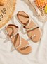 Women Boho Handmade Pearl Beach Sandals Bridal Shoes