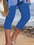 Cotton Casual Vacation Leggings