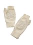 Butterfly Woolen Fingerless Gloves