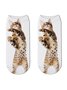 Cotton Knit Cat Pattern Socks