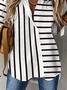 Striped Casual Blouse