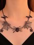 Street All Season Halloween Holiday Rhinestone Rhinestone Rhinestone PINS Style Statement Necklaces Necklace for Women