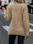 Plain Loose Casual Sweater