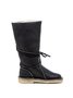 Comfortable Soft Lightweight Lace Up Chunky Heel Boots Footwear
