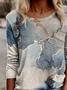 Crew Neck Loose Casual T-Shirt