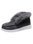 Split Joint Furry Boots