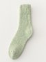 Casual Retro Plain Cotton Socks Everyday Accessories