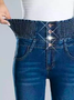 Casual Tight High Elasticity Jeans