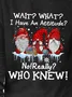 Women Funny  I Have An Attitude? No Regular Fit Long sleeve Top