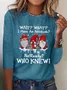 Women Funny  I Have An Attitude? No Regular Fit Long sleeve Top