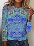Loose Ethnic Casual T-Shirt